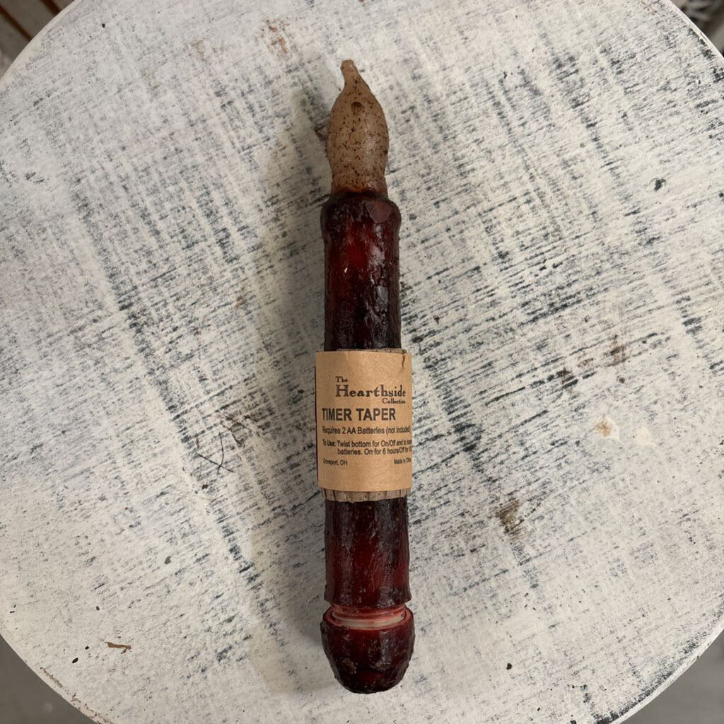 TIMER TAPER CANDLE