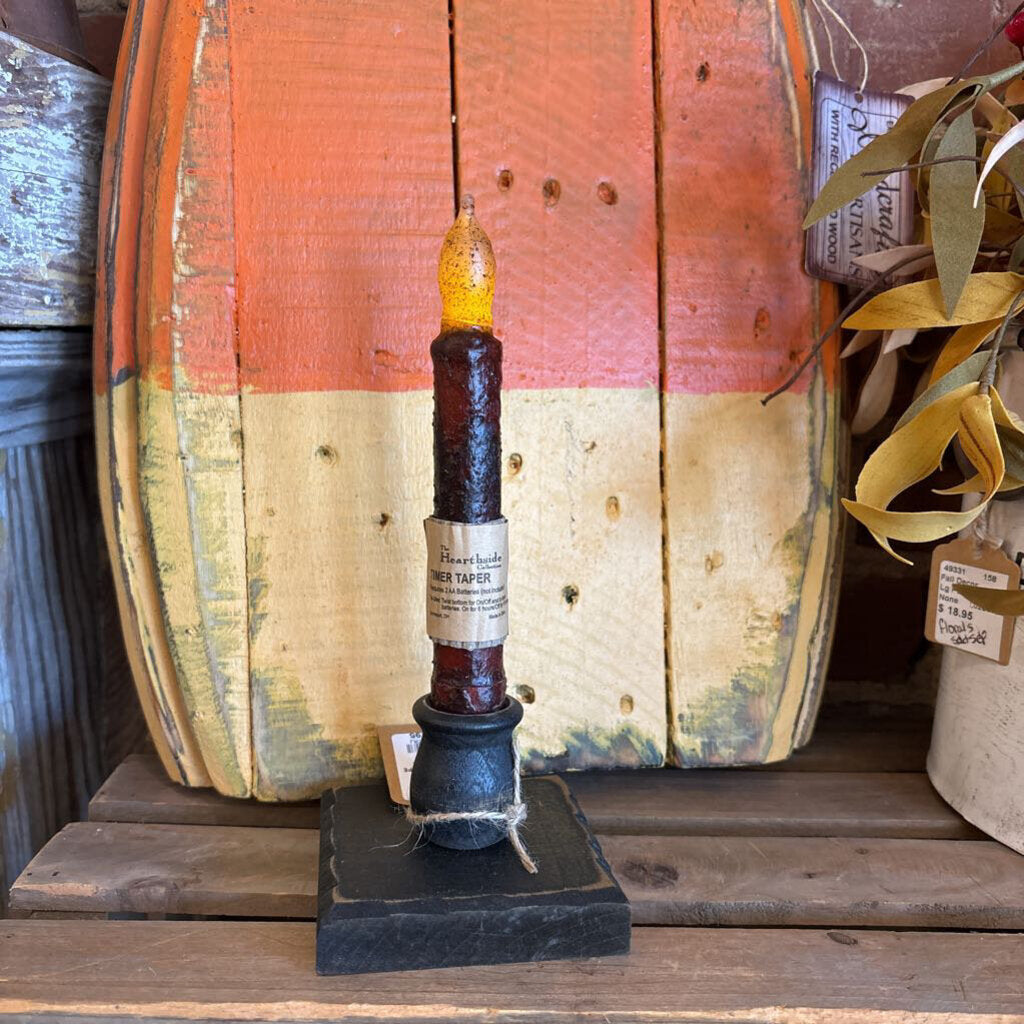 TIMER TAPER CANDLE