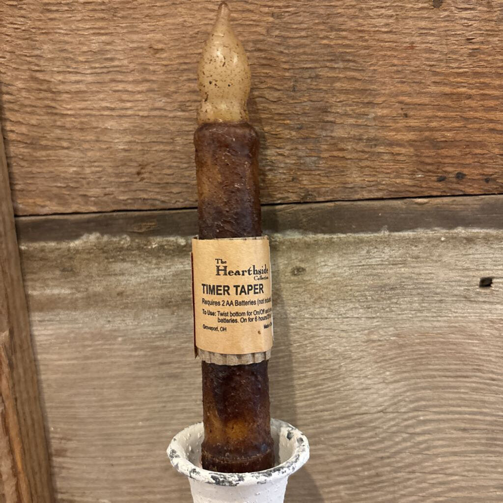 TIMER TAPER CANDLE