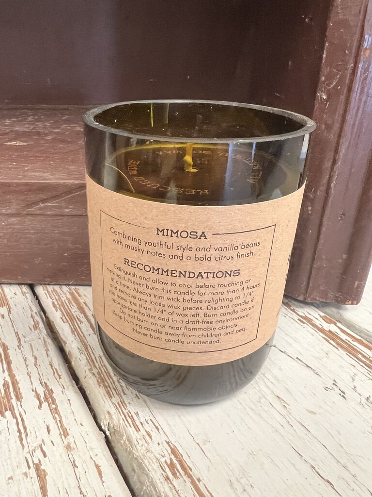 RESCUED WINE SOY CANDLE