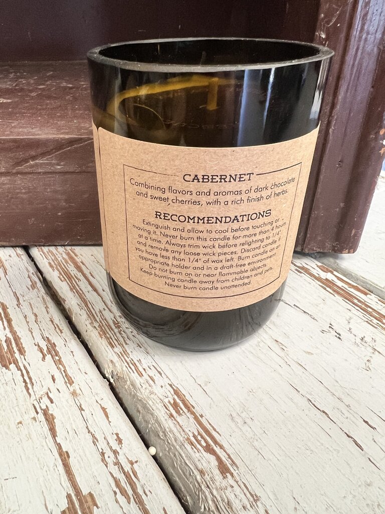 RESCUED WINE SOY CANDLE