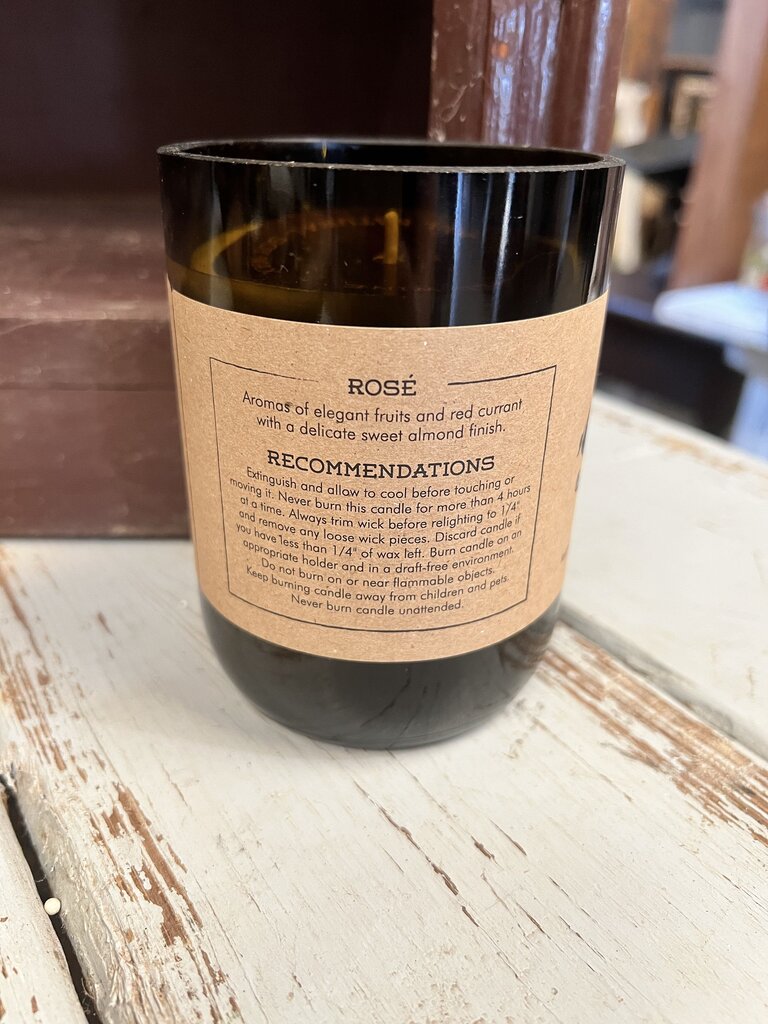 RESCUED WINE SOY CANDLE