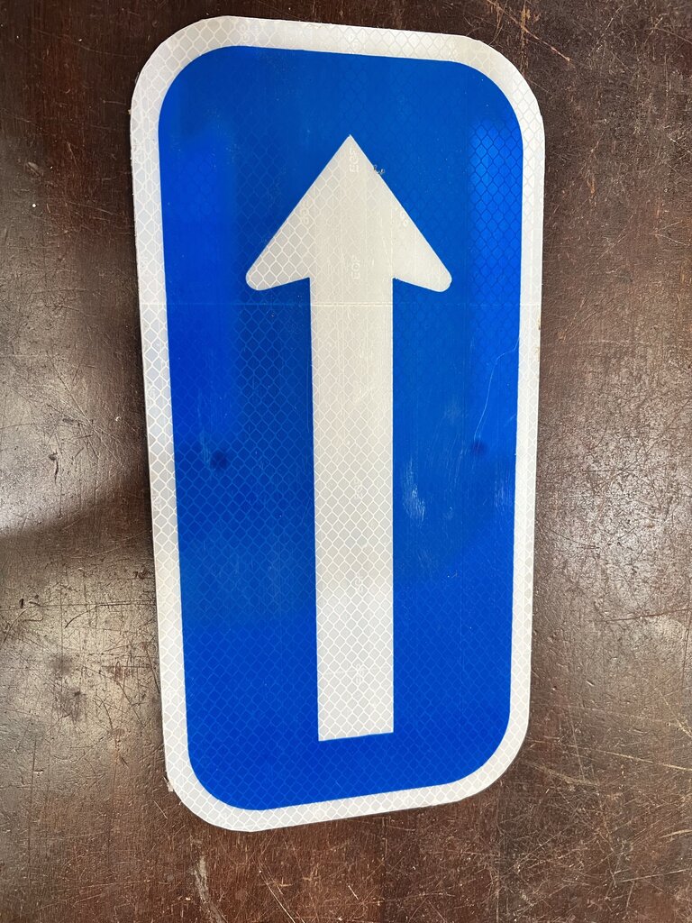 ARROW STREET SIGN
