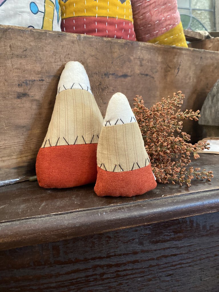 Stuffed Candy Corn Pair