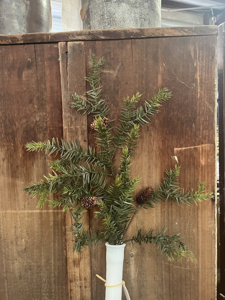 Spruce Spray With Cones