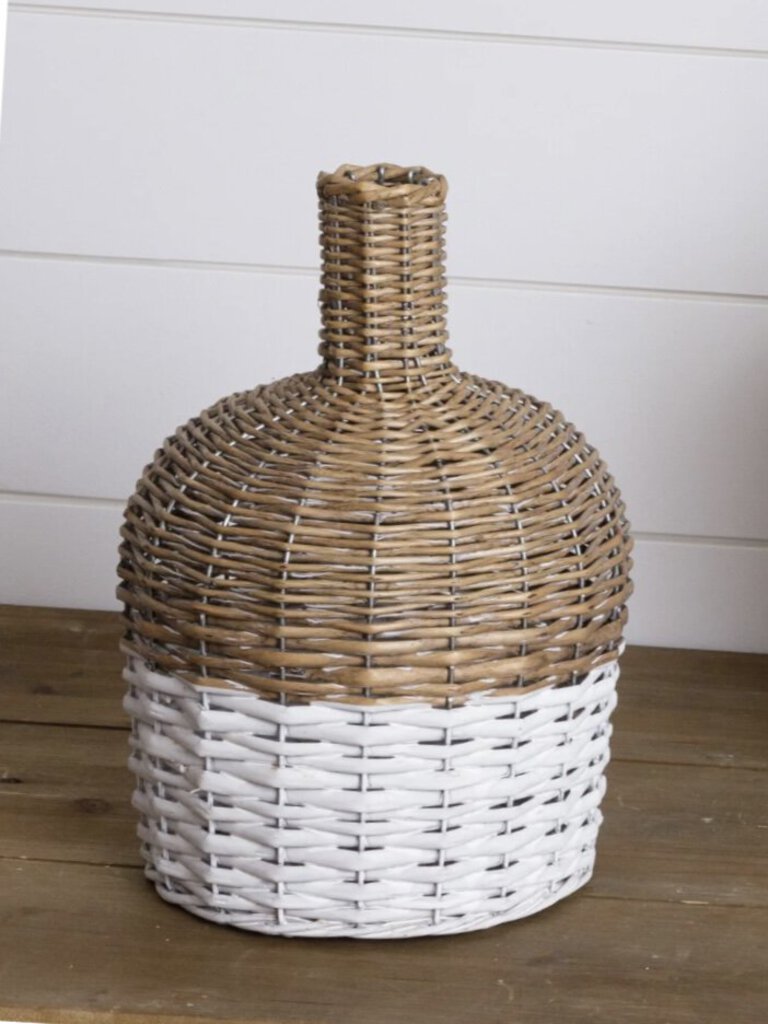 WICKER DEMIJOHN