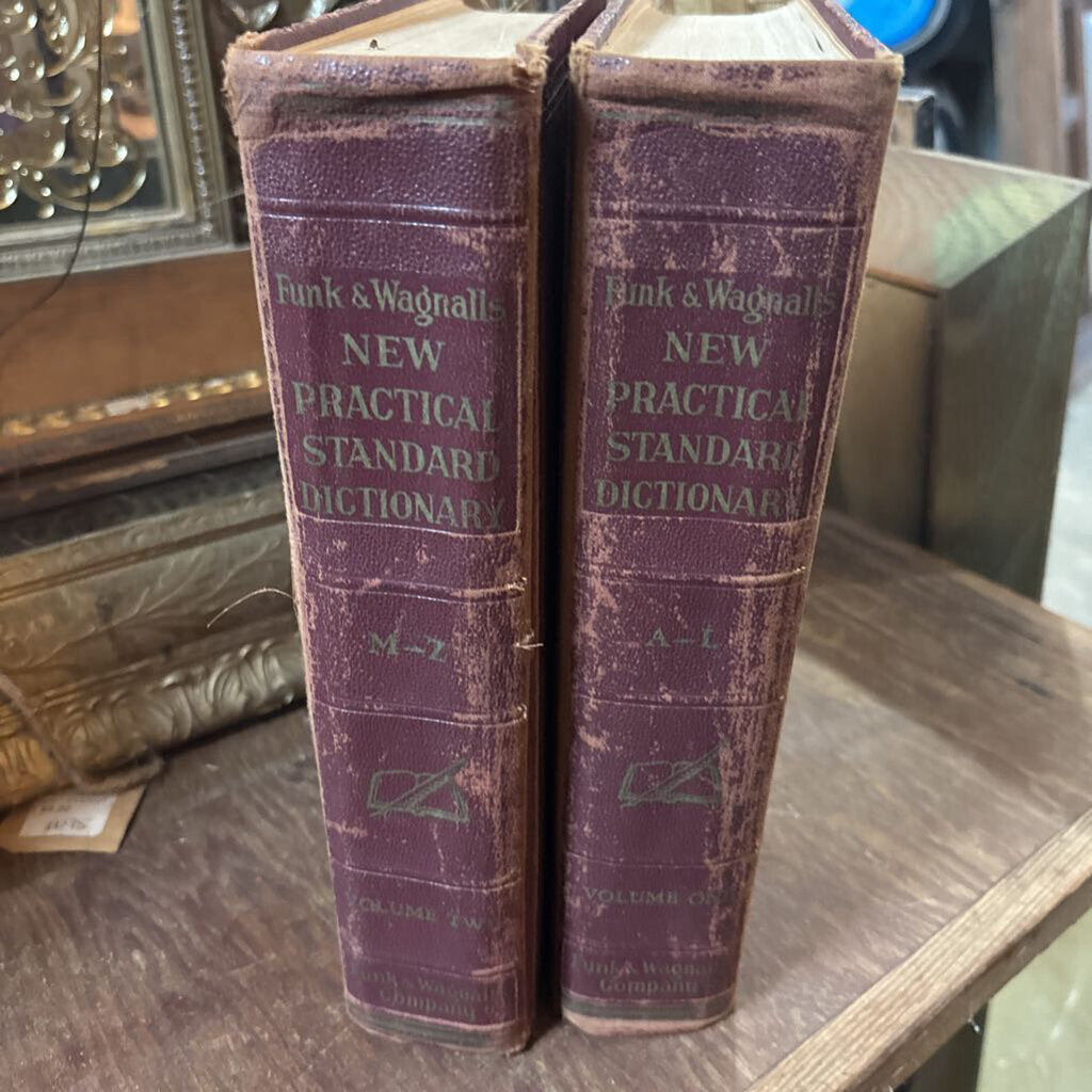 FUNK AND WAGNALLS VOLUME ONE AND TWO