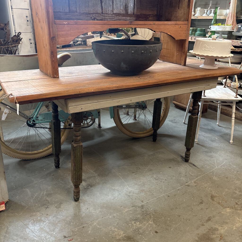 VINTAGE TWO BOARD TOP TABLE