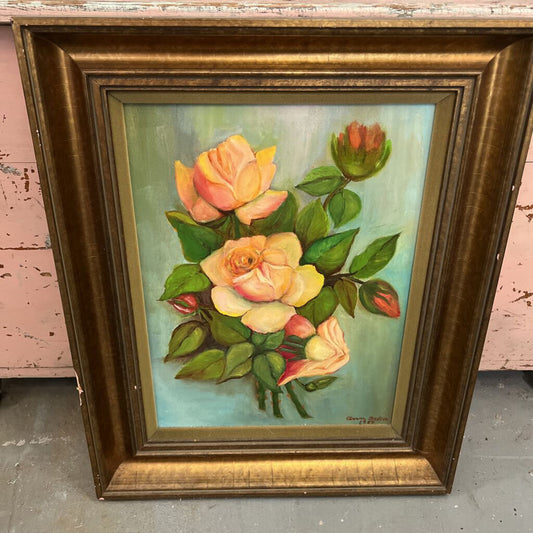 Rose Oil Painting