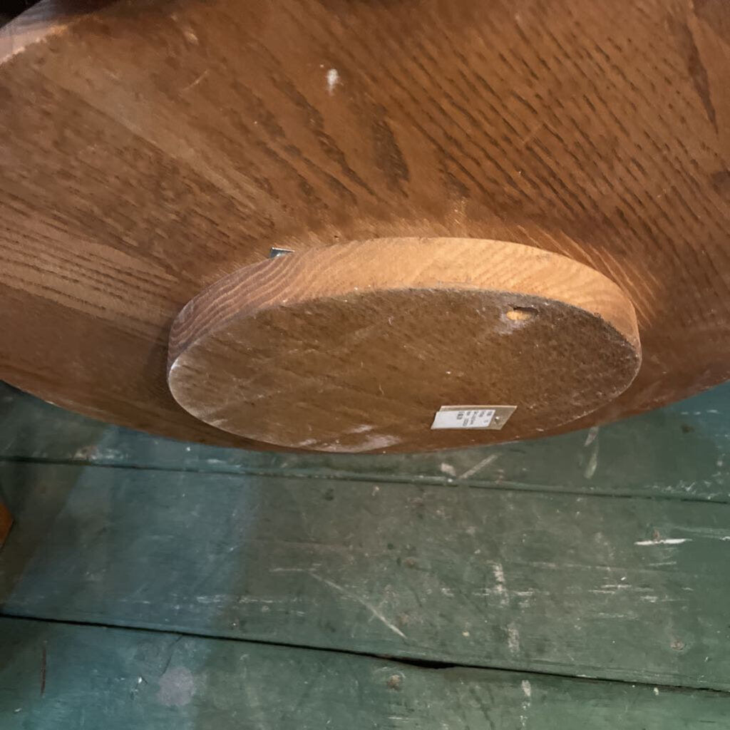 LARGE OAK LAZY SUSAN 18"