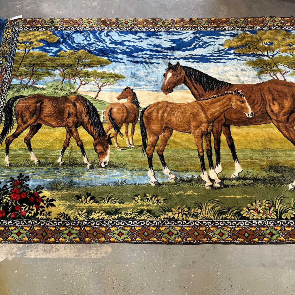 Velvet Horse Tapestry