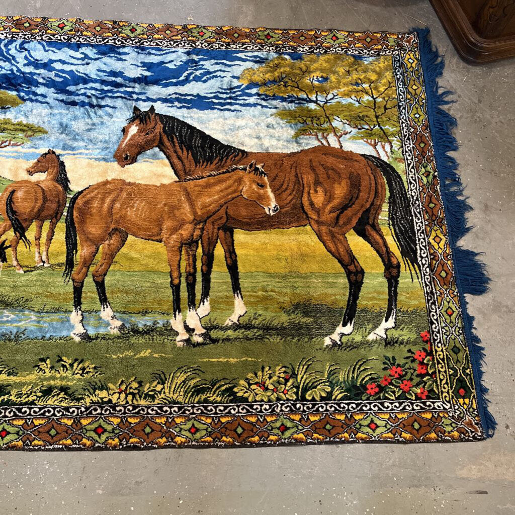 Velvet Horse Tapestry