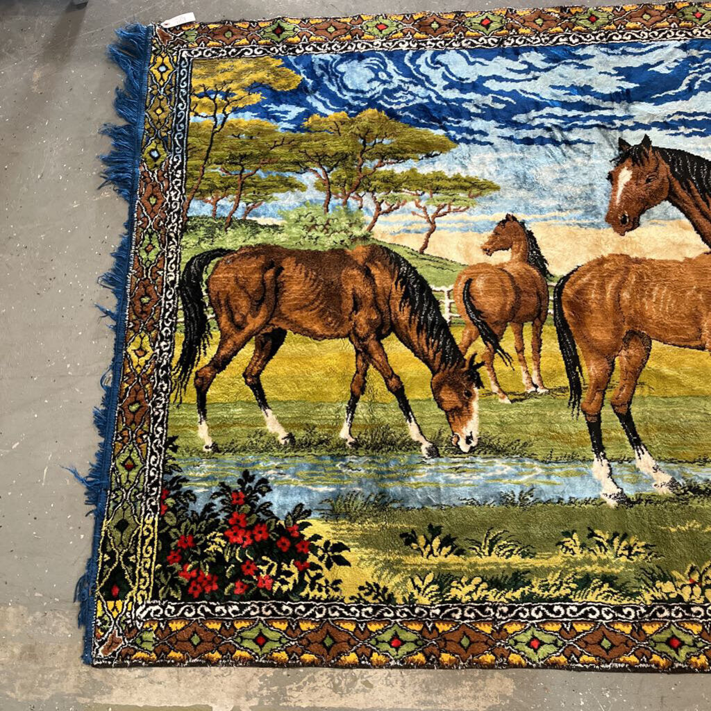 Velvet Horse Tapestry