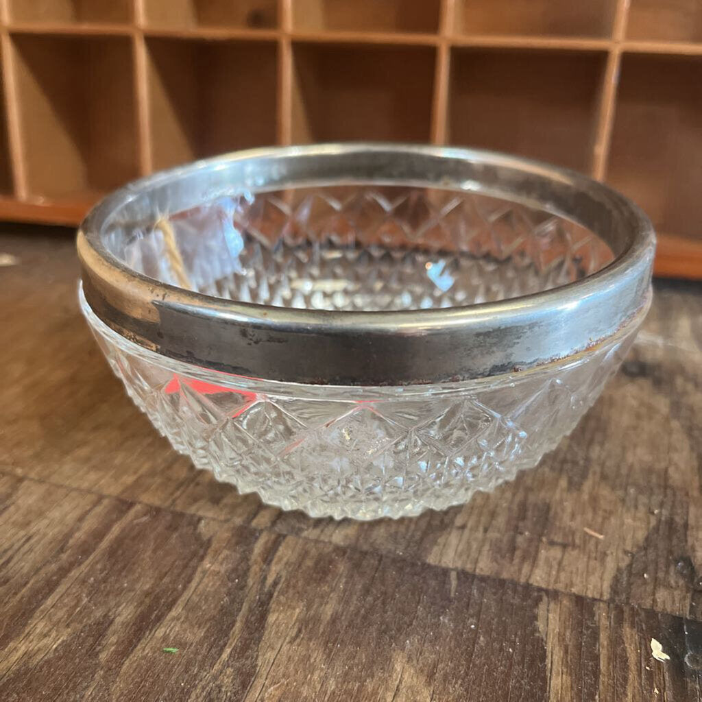 Silver Rim Bowl