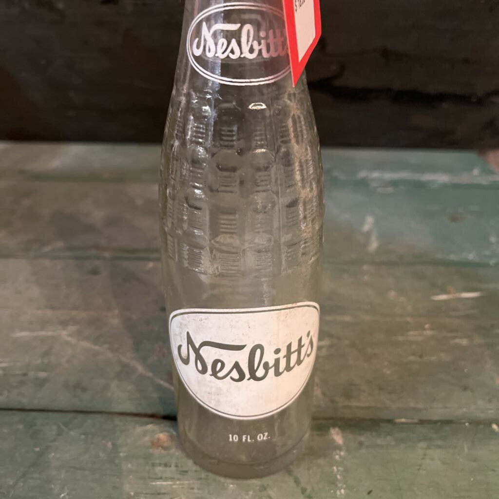 VINTAGE NESBITT'S 10 OZ SODA BOTTLE