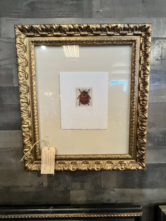 THE LADYBUG ETCHING