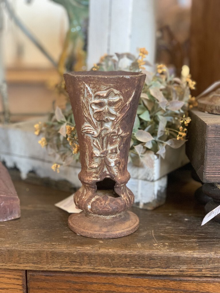 Cast Iron Vase Sm