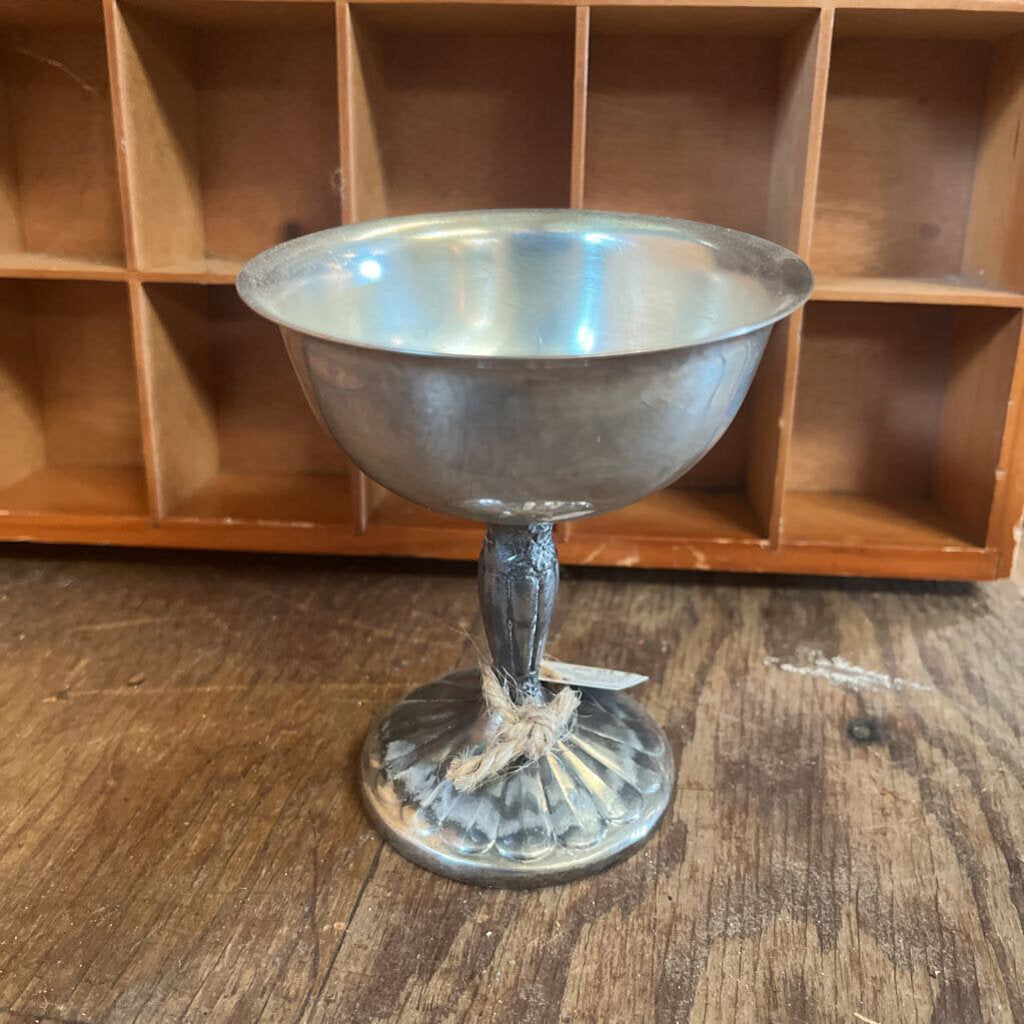 Silver Goblet W/Scallops