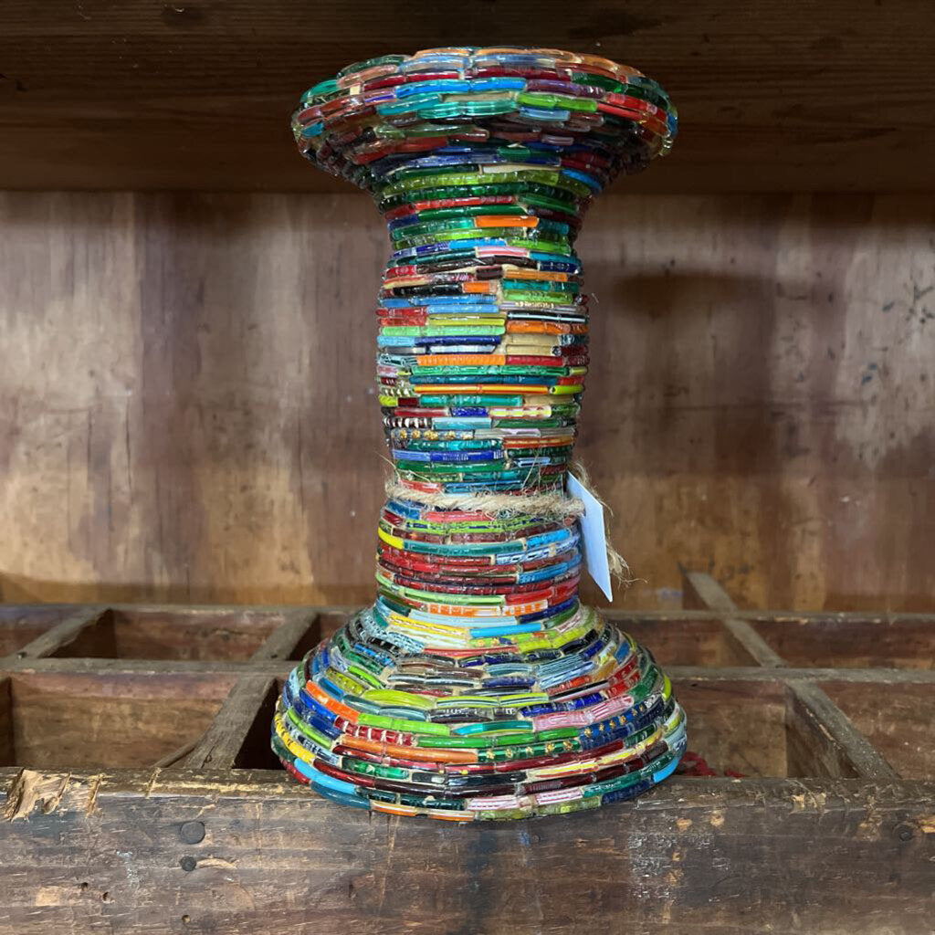 BEADED CANDLESTICK