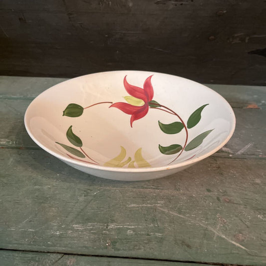 BLUE RIDGE POTTERY FLORAL BOWL