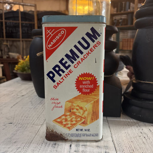 SALTINE TIN