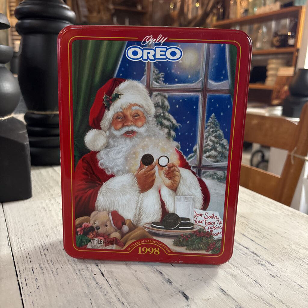 OREO SANTA TIN