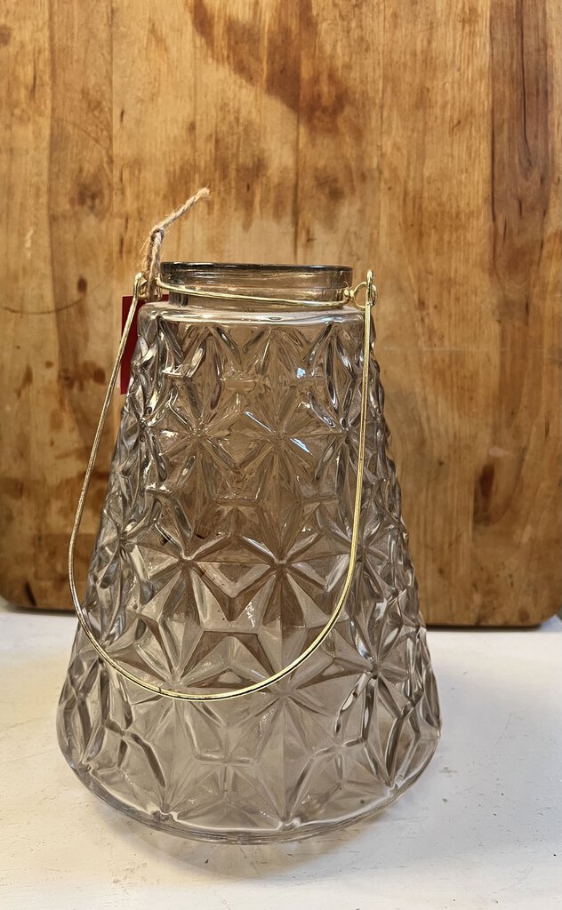 BOHO CLEAR VASE