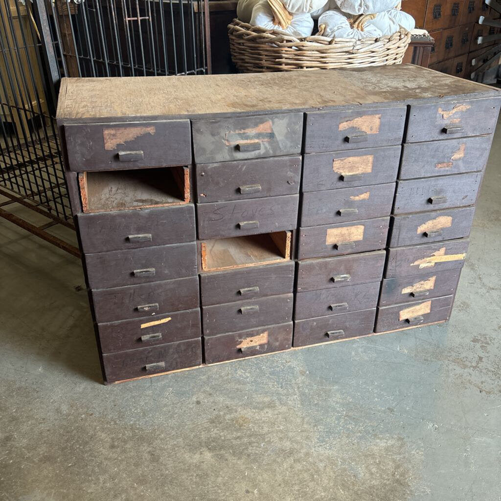 WOODEN FILE CABINET