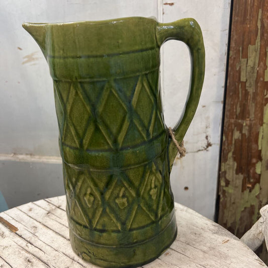 ALABAMA MAJOLICA PITCHER