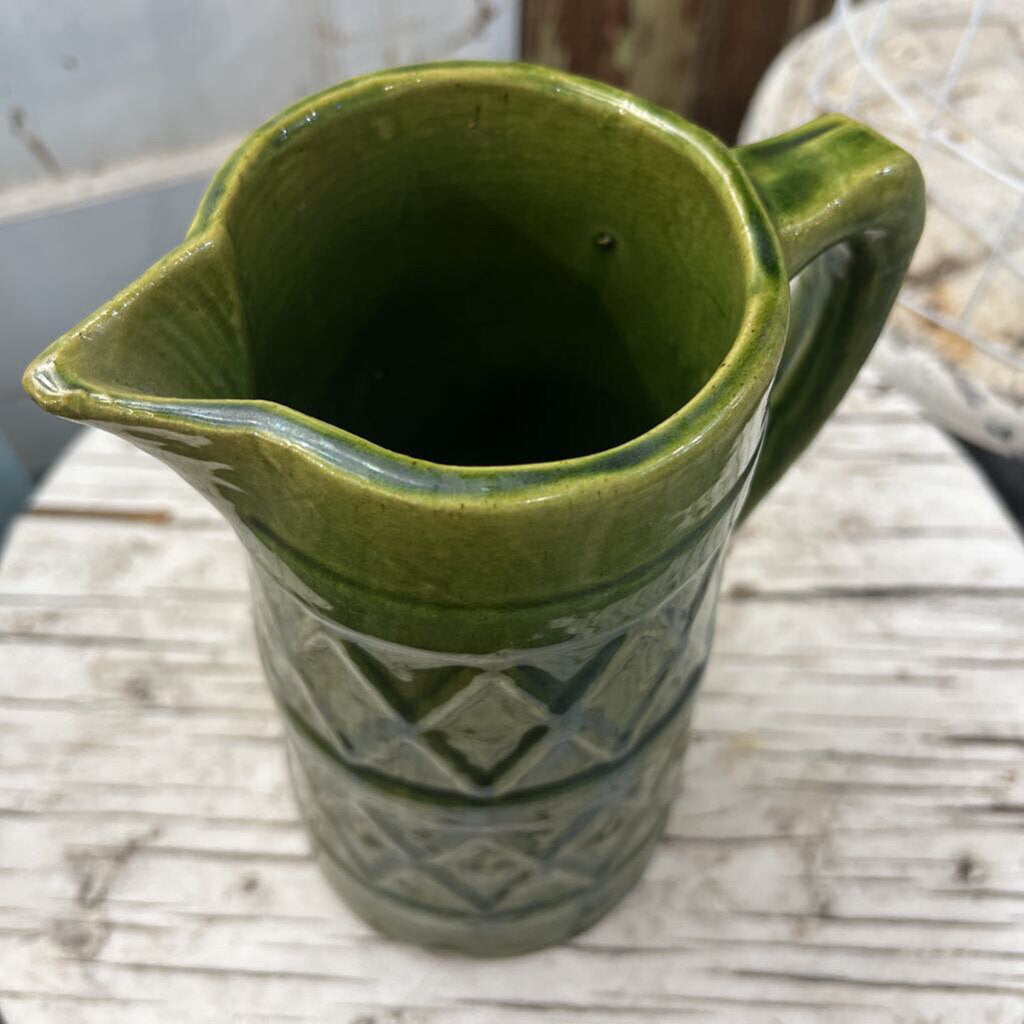 ALABAMA MAJOLICA PITCHER