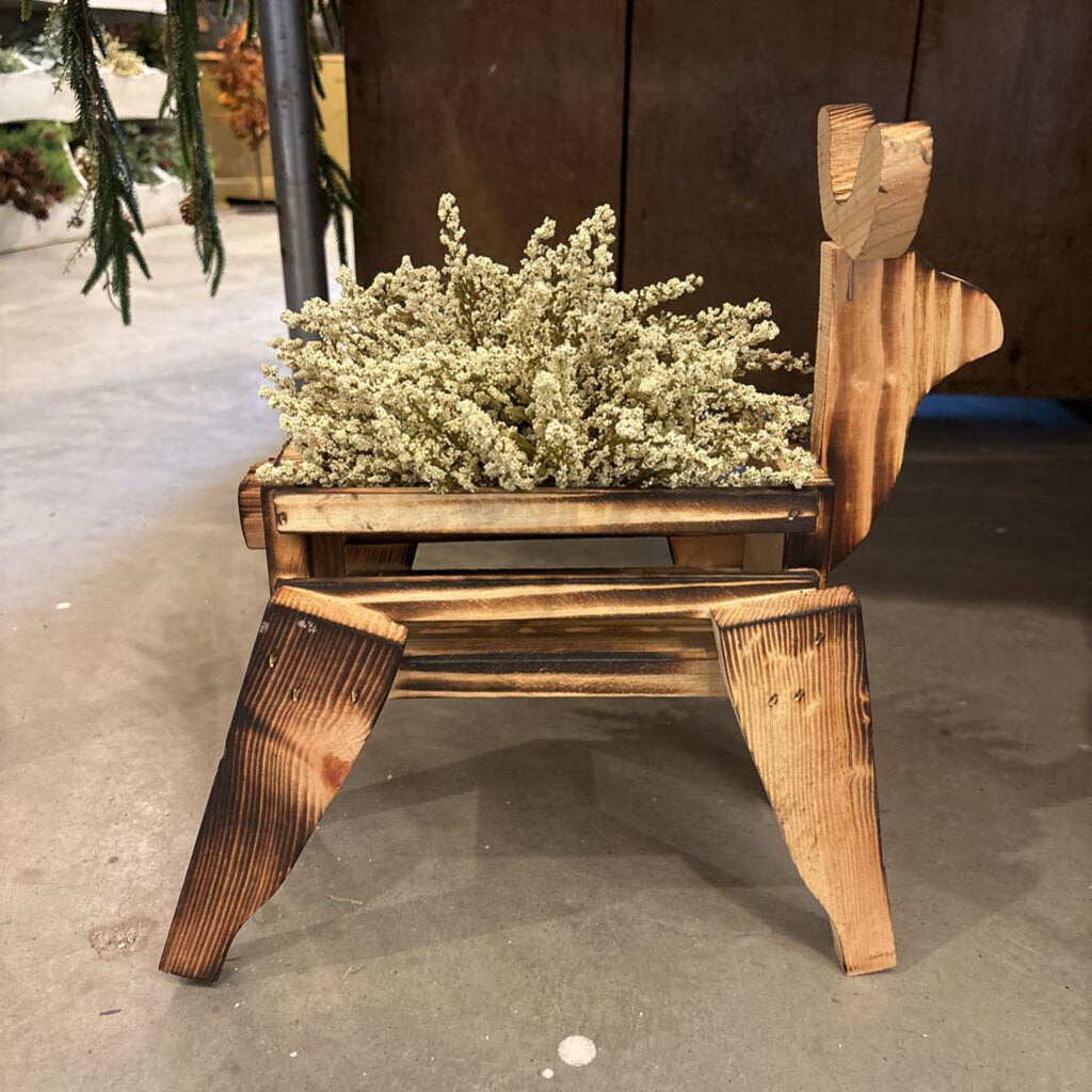 HANDMADE REINDEER PLANTER