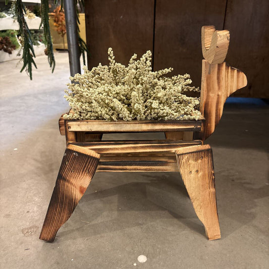 HANDMADE REINDEER PLANTER