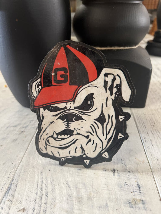 GEORGIA BULLDOGS TRAILER HITCH COVER