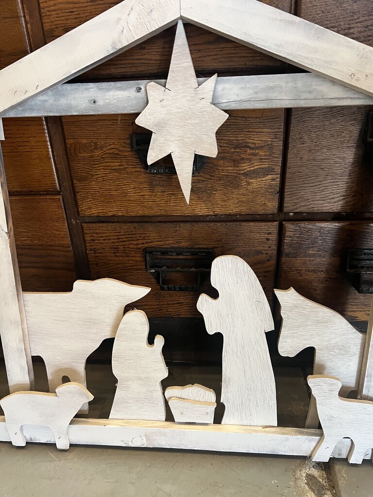 WOODEN NATIVITYS