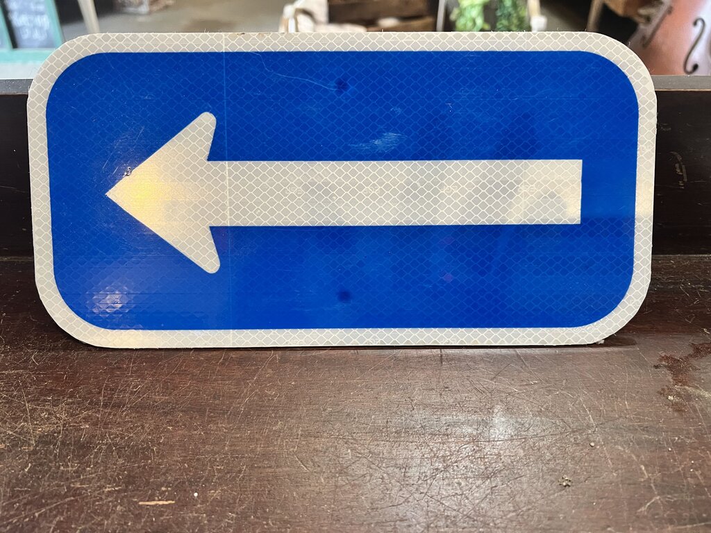 ARROW STREET SIGN